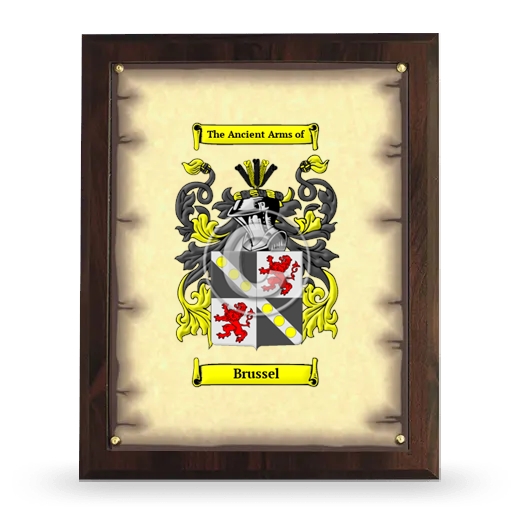 Brussel Coat of Arms Plaque