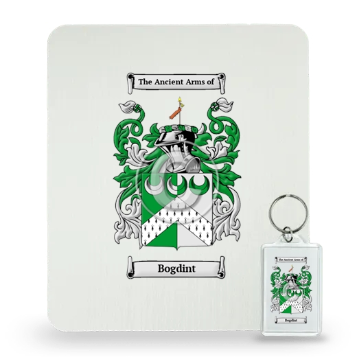 Bogdint Mouse Pad and Keychain Combo Package