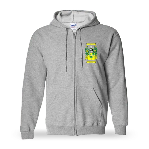 Buizons Unisex Coat of Arms Zip Sweatshirt