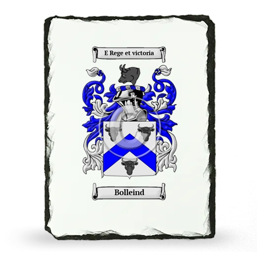 Bolleind Coat of Arms Slate