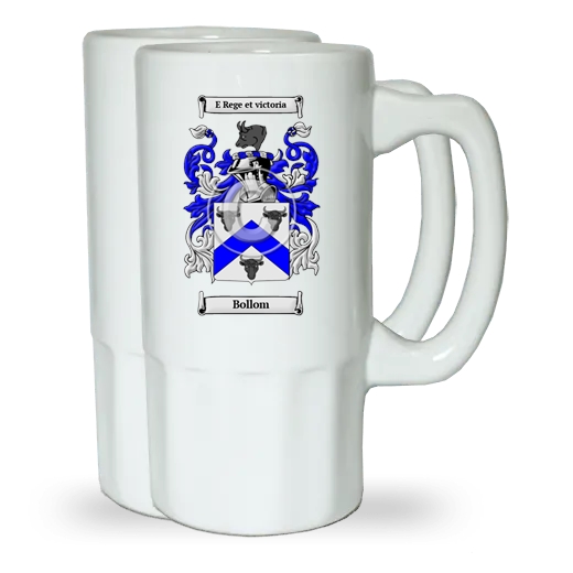 Bollom Pair of Beer Steins