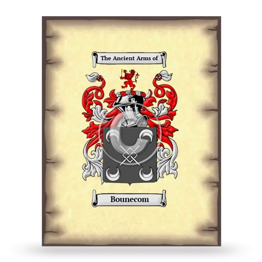 Bounecom Coat of Arms Print