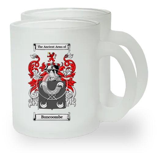 Buncoombe Pair of Frosted Glass Mugs