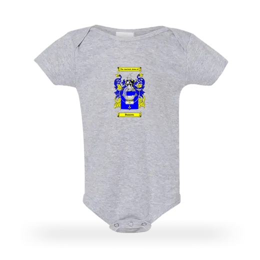 Bunsen Grey Baby One Piece