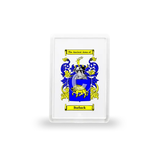 Burback Coat of Arms Magnet