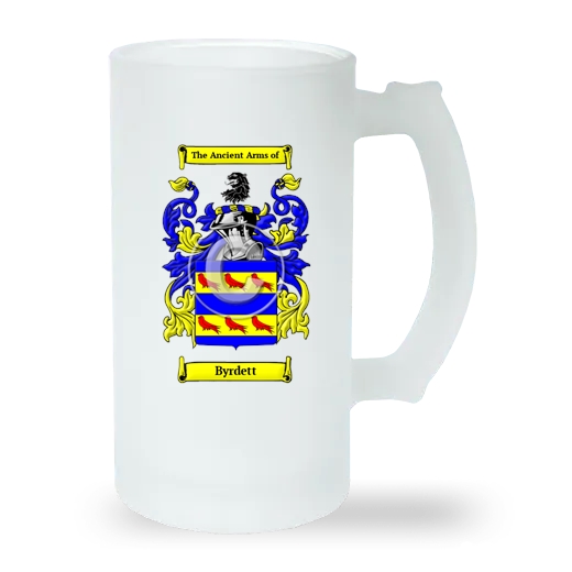 Byrdett Frosted Beer Stein