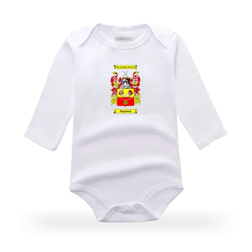 Burgoand Long Sleeve - Baby One Piece