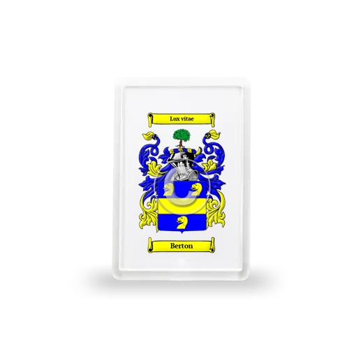 Berton Coat of Arms Magnet