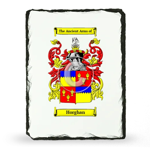 Horghan Coat of Arms Slate