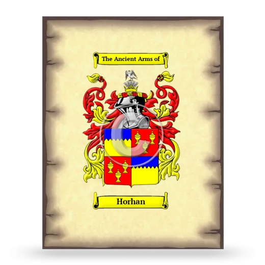Horhan Coat of Arms Print