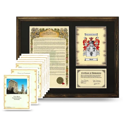Biard Framed History And Complete History- Brown