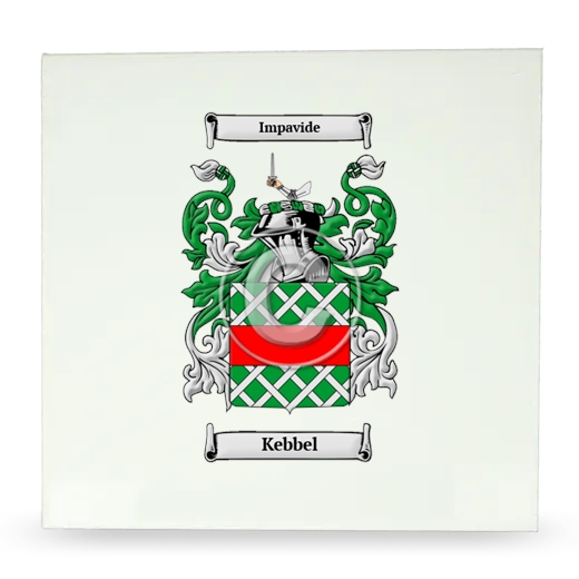 Kebbel Large Ceramic Tile with Coat of Arms