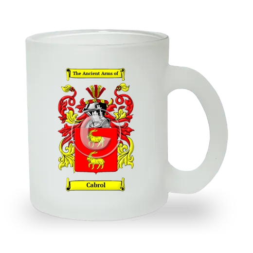 Cabrol Frosted Glass Mug