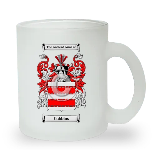 Cubbins Frosted Glass Mug