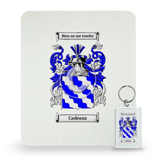 Cadeaux Mouse Pad and Keychain Combo Package