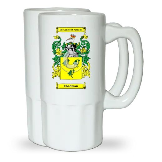 Chadman Pair of Beer Steins