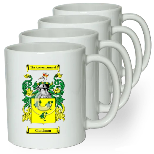 Chadman Coffee mugs (set of four)