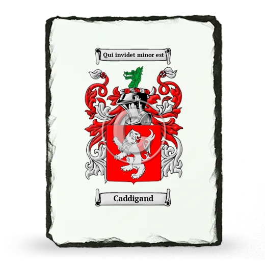 Caddigand Coat of Arms Slate