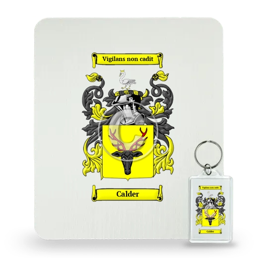 Calder Mouse Pad and Keychain Combo Package