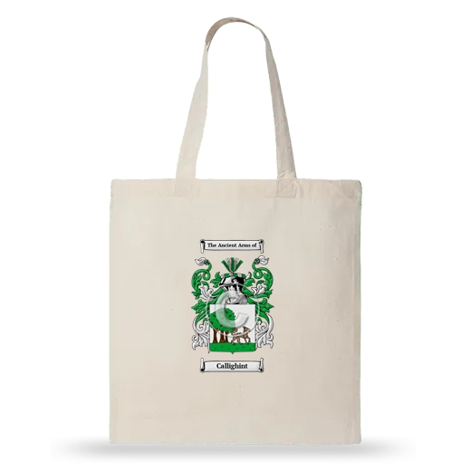 Callighint Natural Tote Bag