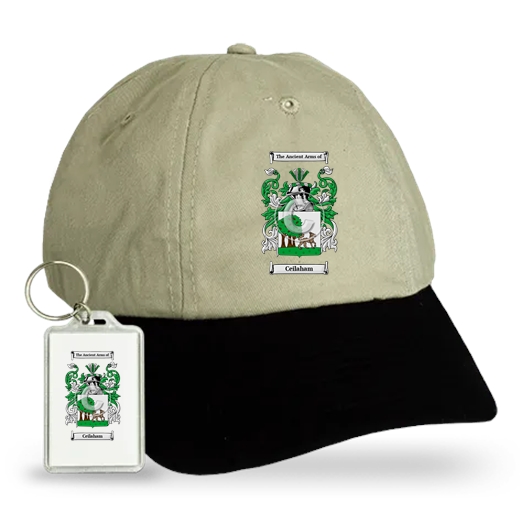 Ceilaham Ball cap and Keychain Special