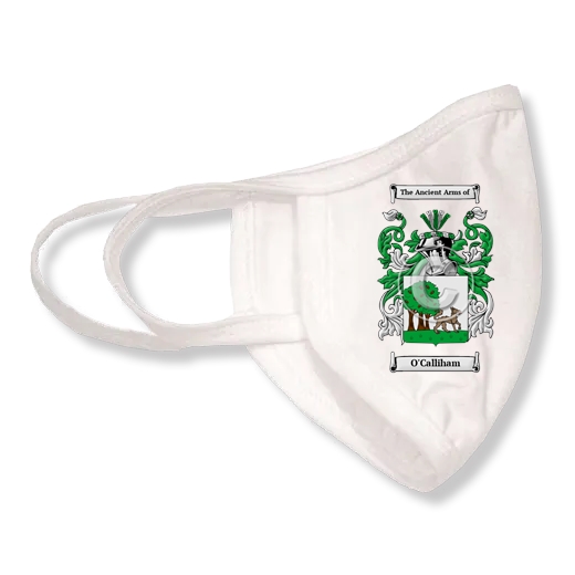 O'Calliham Coat of Arms Face Mask