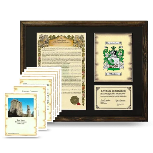 O'Keelgen Framed History And Complete History- Brown