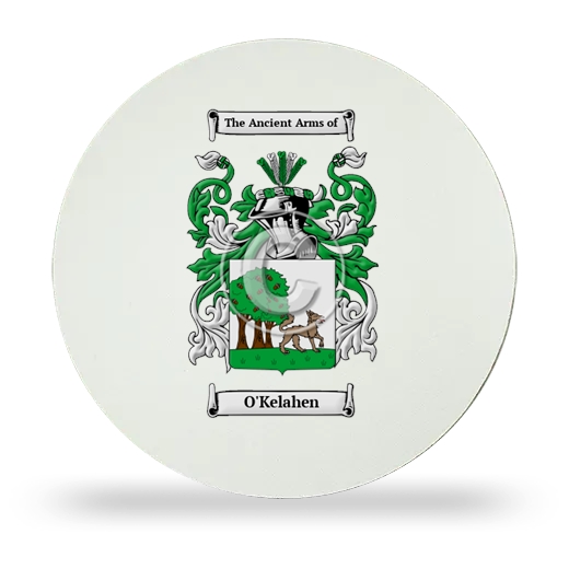 O'Kelahen Round Mouse Pad