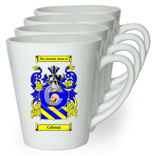 Calvani Set of 4 Latte Mugs