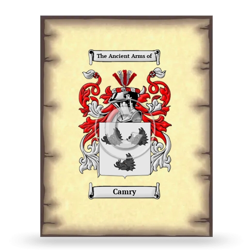 Camry Coat of Arms Print