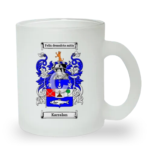 Karralan Frosted Glass Mug