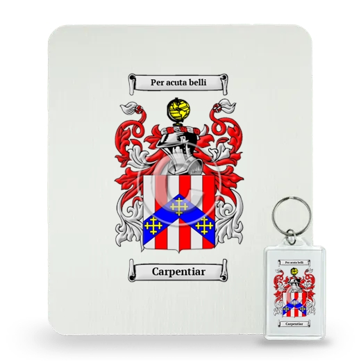 Carpentiar Mouse Pad and Keychain Combo Package