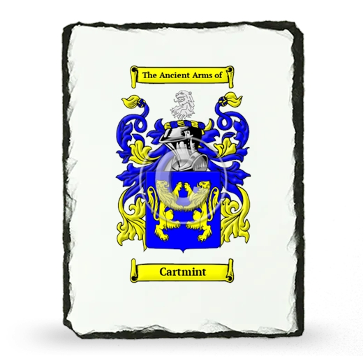 Cartmint Coat of Arms Slate