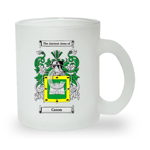 Cason Frosted Glass Mug