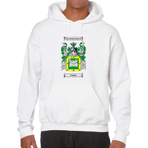 Cason Unisex Coat of Arms Hooded Sweatshirt