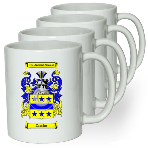 Cassius Coffee mugs (set of four)