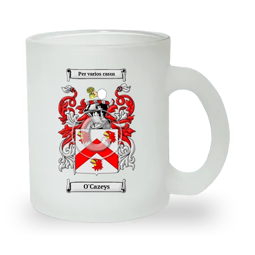 O'Cazeys Frosted Glass Mug