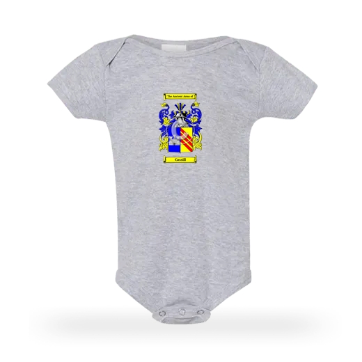 Cassill Grey Baby One Piece