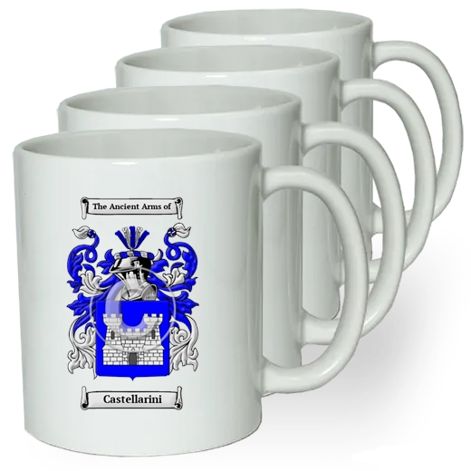 Castellarini Coffee mugs (set of four)