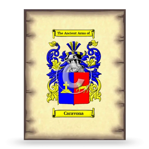 Caravona Coat of Arms Print