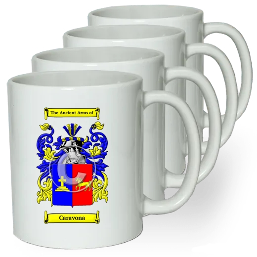 Caravona Coffee mugs (set of four)