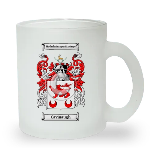 Cavinaugh Frosted Glass Mug