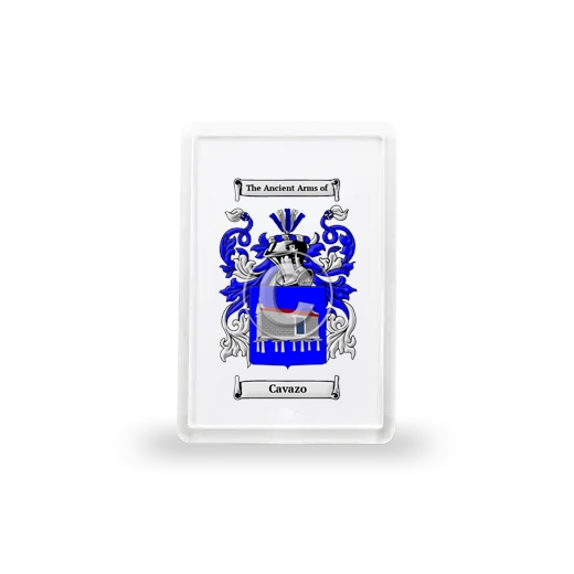 Cavazo Coat of Arms Magnet