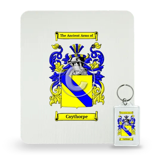 Caythorpe Mouse Pad and Keychain Combo Package