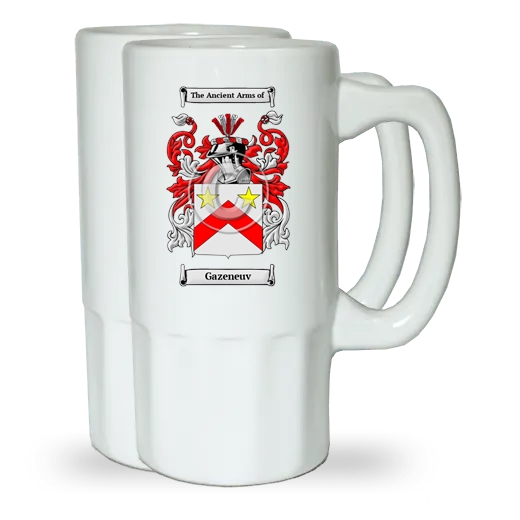 Gazeneuv Pair of Beer Steins