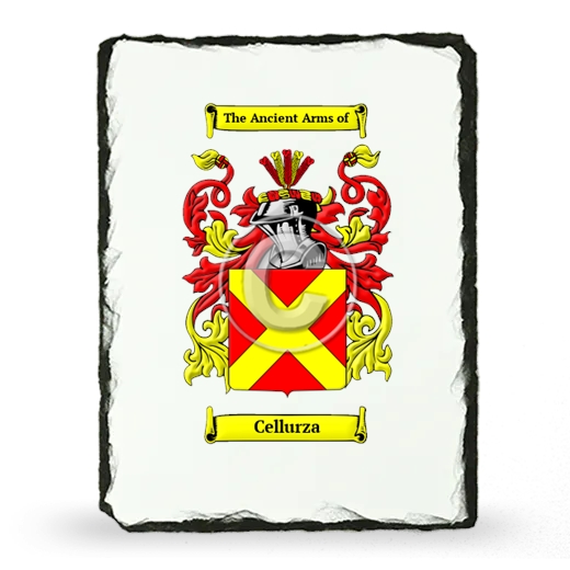 Cellurza Coat of Arms Slate