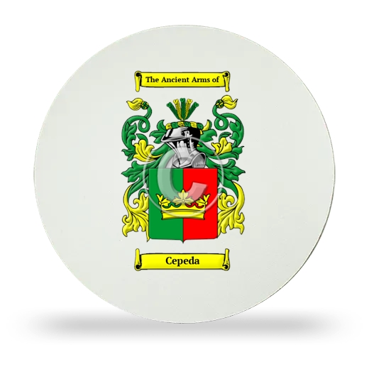 Cepeda Round Mouse Pad