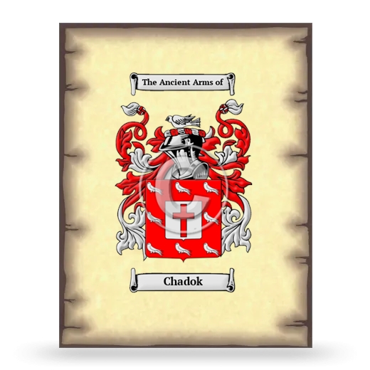 Chadok Coat of Arms Print