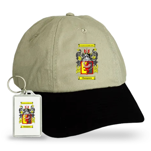 Champness Ball cap and Keychain Special