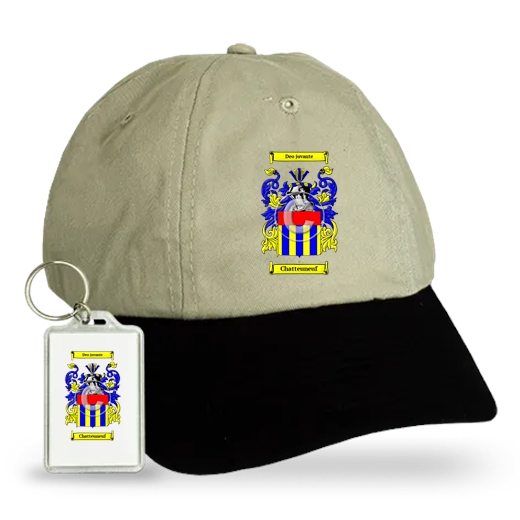 Chatteuneuf Ball cap and Keychain Special